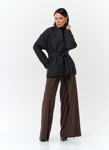 Женская куртка кимоно с поясом