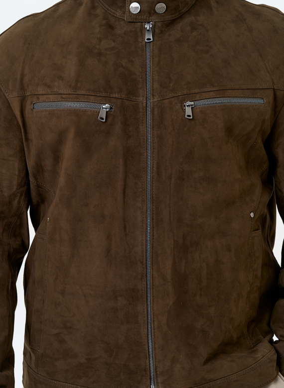 Мужская куртка из натуральной замши