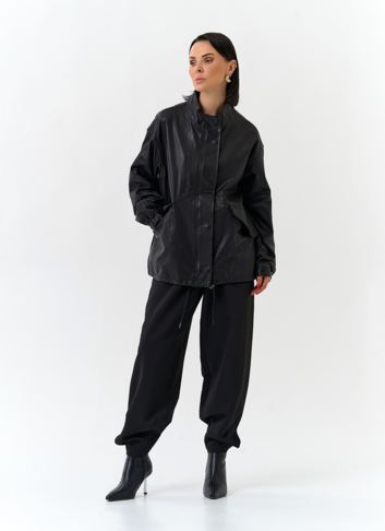 Женская куртка из натуральной кожи 