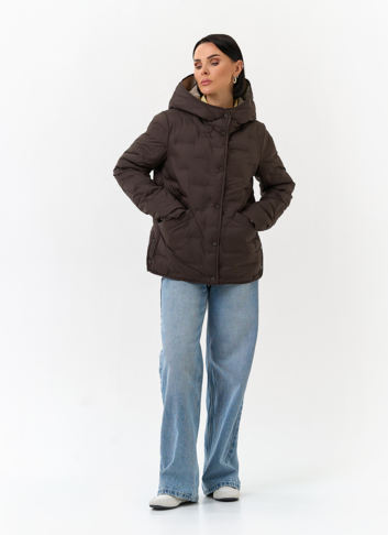 Женская куртка с капюшоном