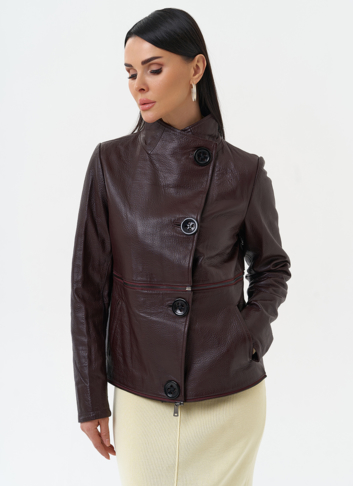 Плащ трансформер из натуральной кожи