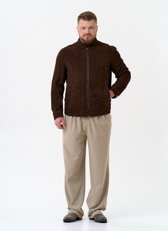 Мужская куртка из натуральной замши