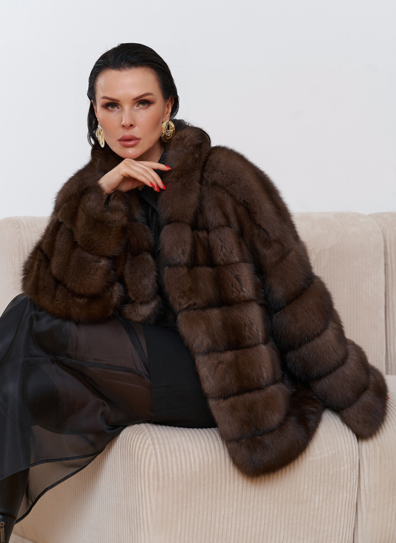 Куртка из баргузинского соболя