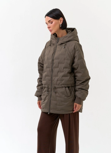 Женская куртка с капюшоном фото