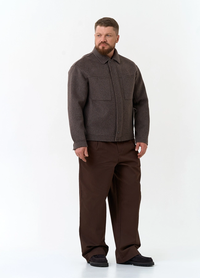 Мужское пальто модель № 33404 в кредит фото