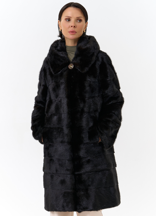 Шуба из норки модель № 29537 в рассрочку