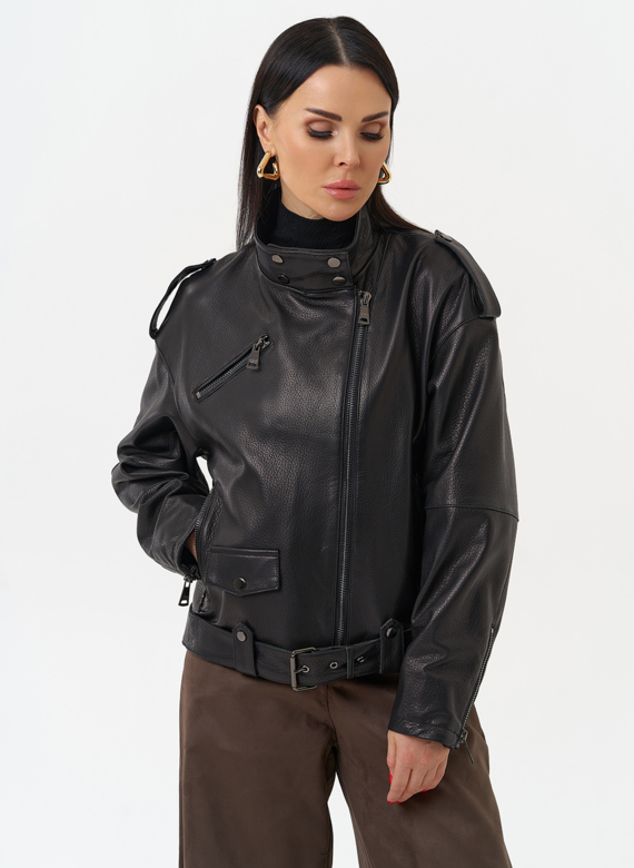 Куртка косуха из натуральной кожи